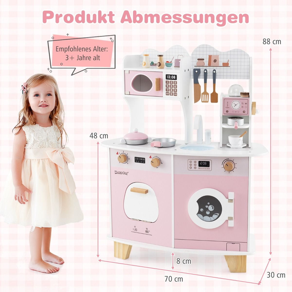 Kinderküche Mit Zubehör & Kaffeemaschine & Mikrowelle & Ofen Kinder Küche Spielküche