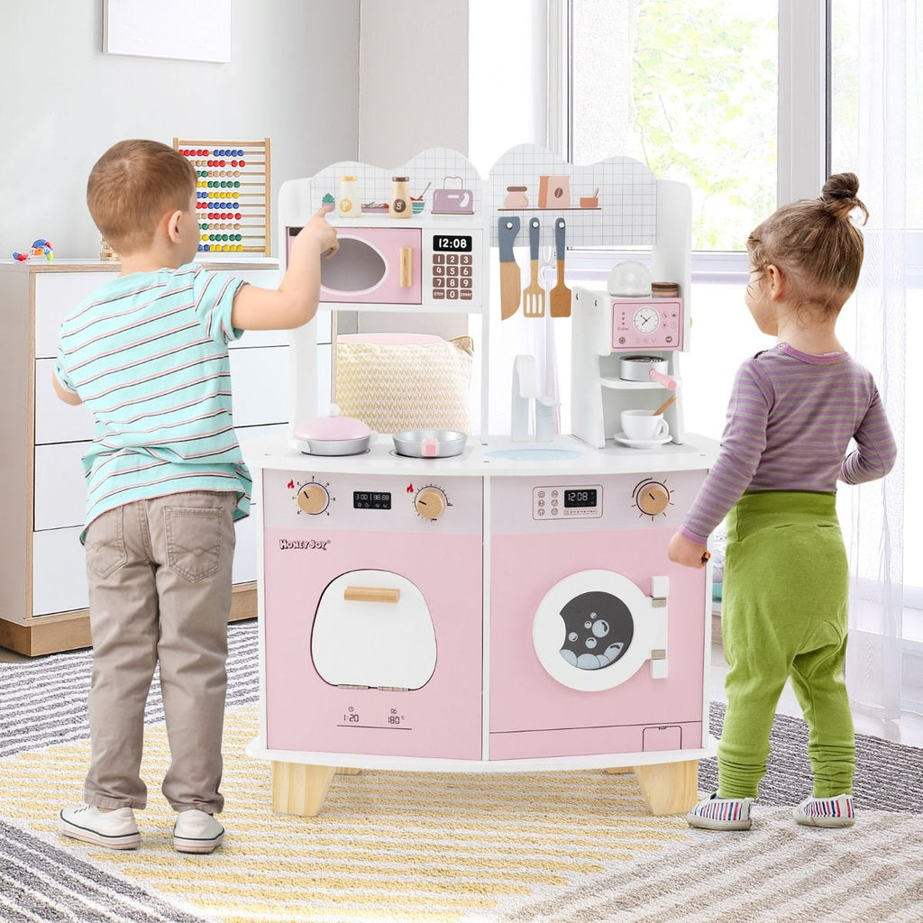 Kinderküche Mit Zubehör & Kaffeemaschine & Mikrowelle & Ofen Kinder Küche Spielküche
