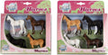 Van Manen Kids Globe Horses Horse (4 Assorted, Scale 1:32) - 640085, Braun,Schwarz