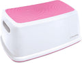 Easy-Up Toddler & Me Premium Step Stool - Anti-Slip Base & Sure-Grip Topper - Supports up to 145Kg - Easy to Clean, Lightweight and Durable Step up for Toddlers, Kids & Adults - Pink