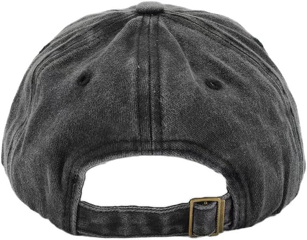 Mom Und Dad Baseball Cap – MOM & DAD Paar Set – Besticktes Washed Denim, Verstellbar, Geschenk Für Paare, Eltern,Unisex Baseballmütze