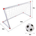 106/120Cm Indoor Outdoor Mini Children Football Soccer Goal Post Net Set with Ball Pump Kids Football Sport Toy Official Size