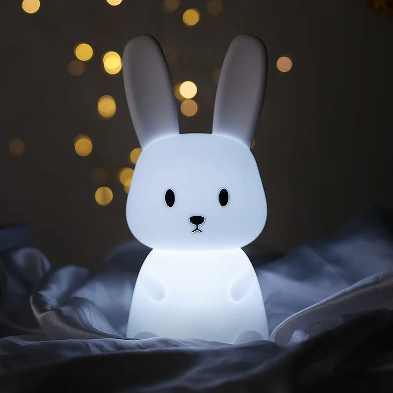 Freyza - Whimsical LED Night Light Collection | Touch Sensor Lamp with 7 Color Modes | Rechargeable for Kids' Bedroom