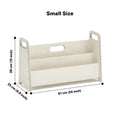 Montessori Set of 3 Toy Storage and Bookshelf | Big Size Bookcases for Kids